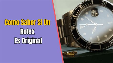 valor de un rolex original